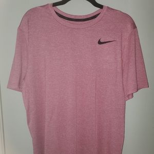 Nike Men's Dri-FIT Utility Static Training Tee  Archaeo Pink  Sz L